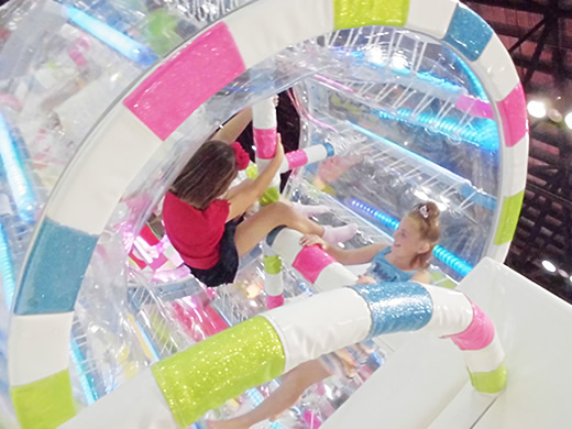 Children playing with toys