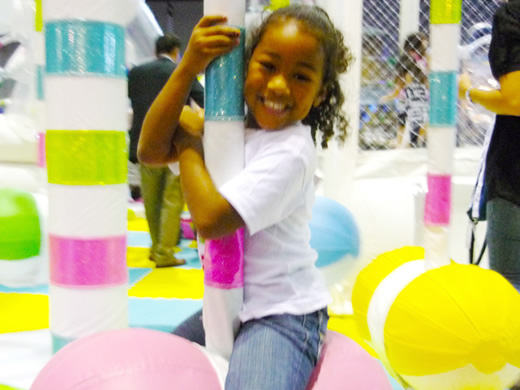 Children playing with toys