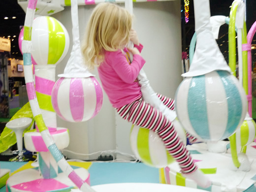Children playing with toys
