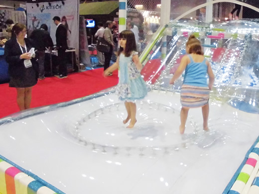 Children playing with toys