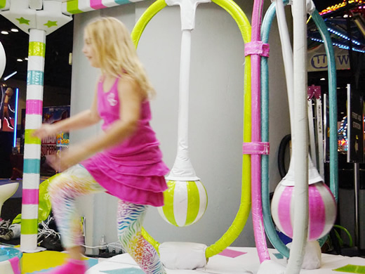 Children playing with toys