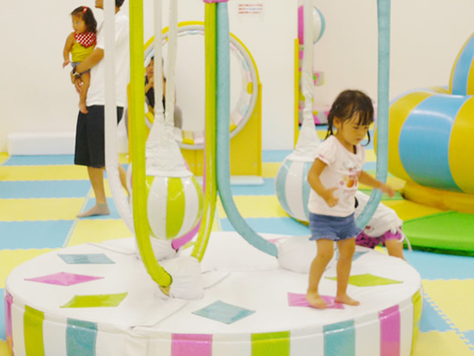 Children playing with toys