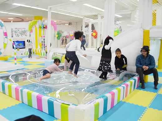 Children playing with toys Wave Rider II
